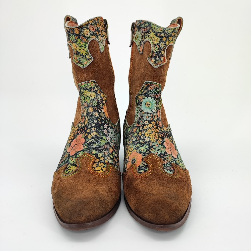L'Artiste LadyLuck Damasorte  Women's Size 5.5 US Leather Brown Boots 18482-2204 - Picture 3 of 10